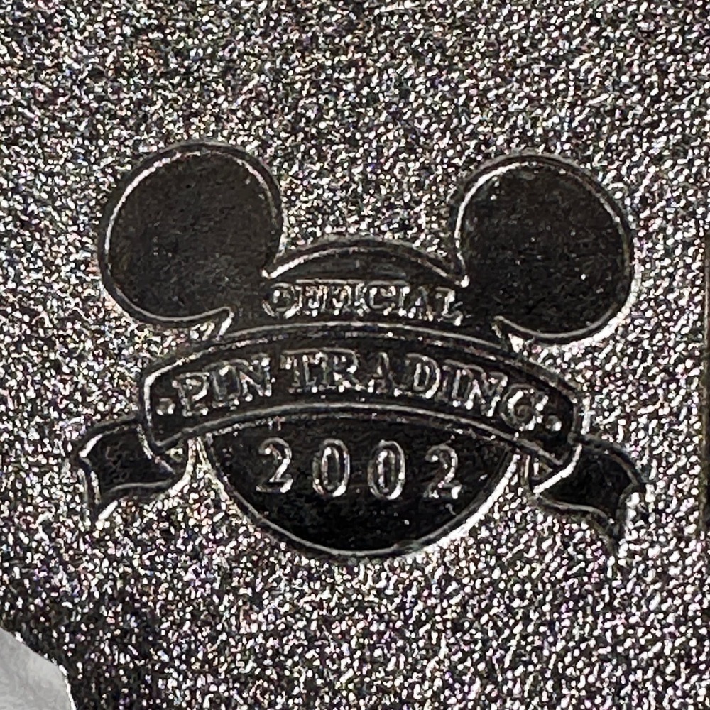 Mickey Minnie Mouse Dancing New Year's Day 2002 Disney Pin LE 5000 WDW Glitter - Picture 4 of 9